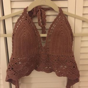 Halter Neck Open Back Festival Top